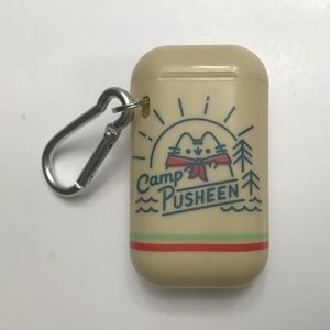 Camp Pusheen Carrying Case Carabiner Clip No Straw